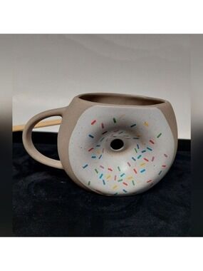UO Home Novelty Ceramic Donut Mug